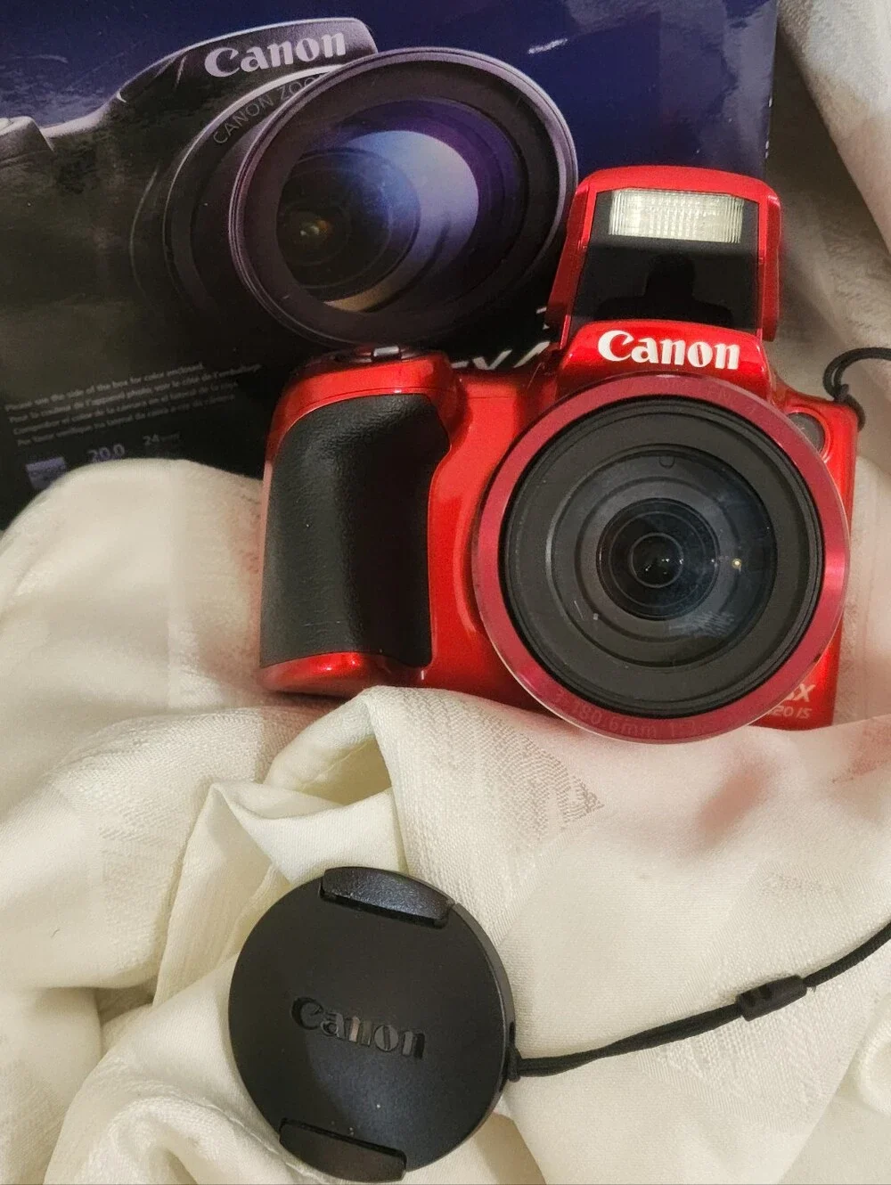 Canon PowerShot SX420 IS Digital Camera Red 42x Zoom 20.0mp